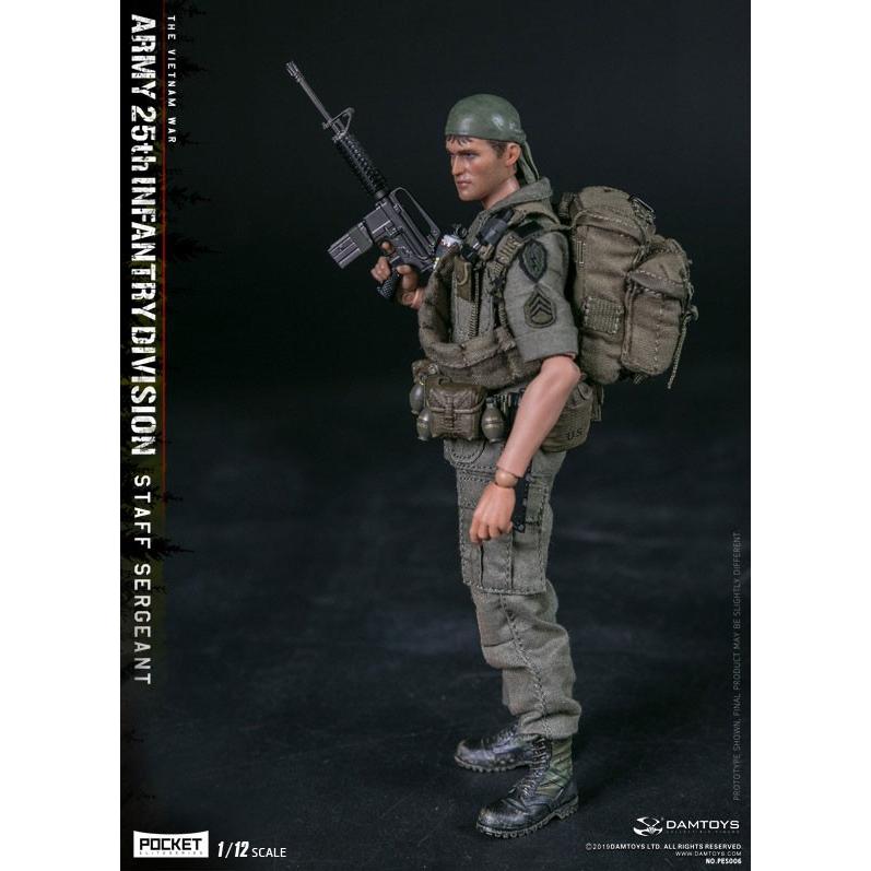 1/12 ポケット エリート シリーズ アメリカ軍 第25歩兵師団 スタッフ