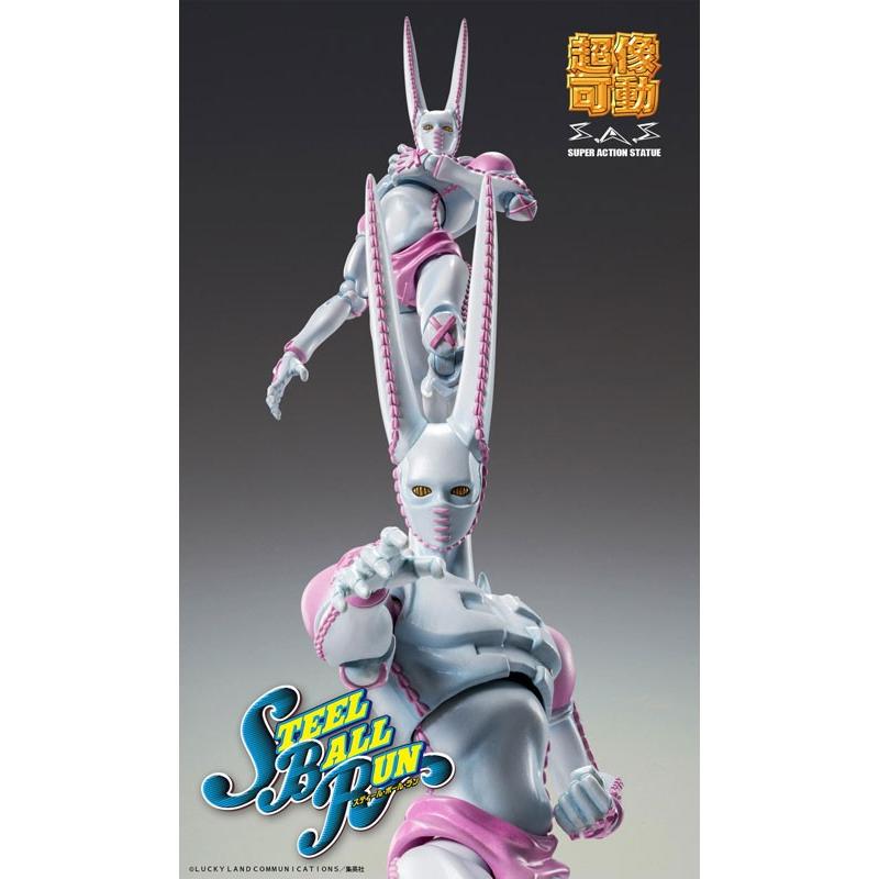 【限定版・未使用】超像可動D4Cジョジョの奇妙な冒険　第7部スティールボールラン Amazon | メディコス(Medicos Entertainment) 超像可動