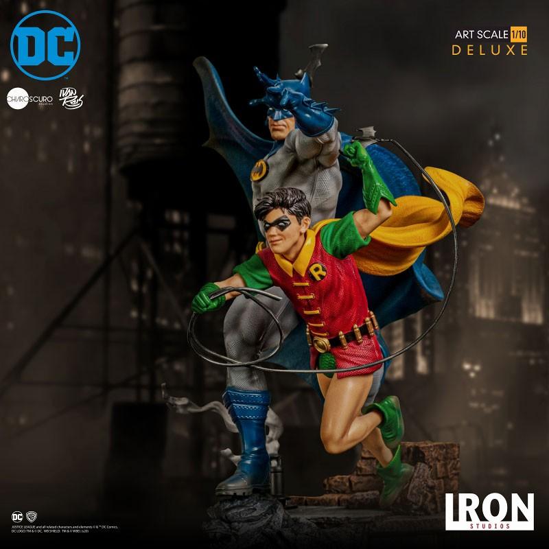 DCコミックス/ ダイナミックデュオ バットマン＆ロビン 1/10 DX アート 