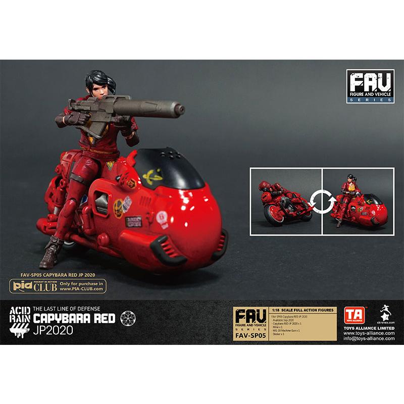 アシッドレイン 1/18スケール FAV-SP05 カピバラRED JP 2020[TOYS