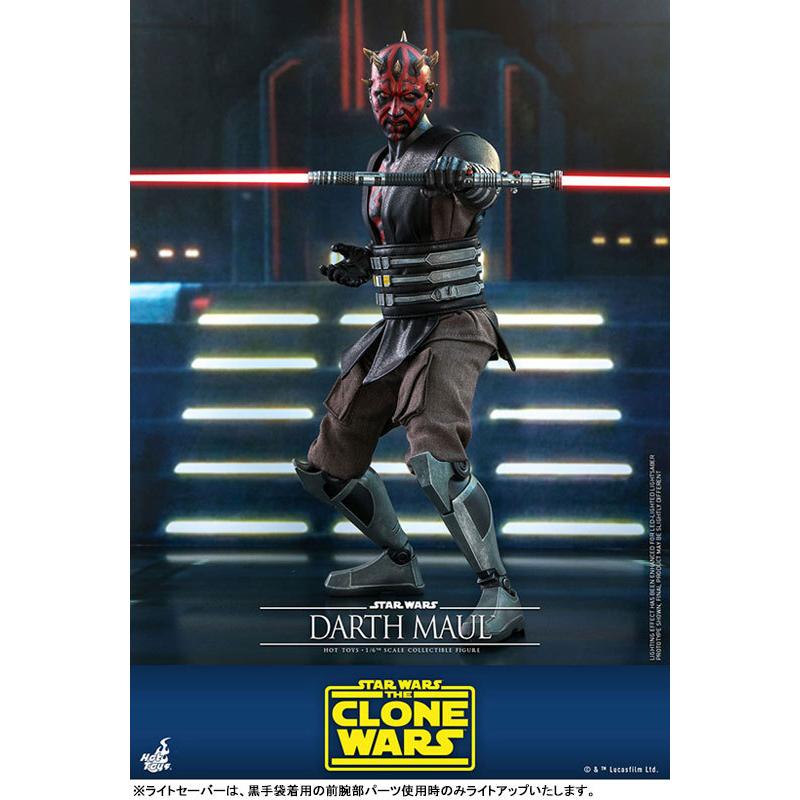 クローン・ウォーズ【ダース・モール】1/6フィギュア　ホットトイズ Amazon.co.jp: ホットトイズ テレビ・マスターピース スター・ウォーズ