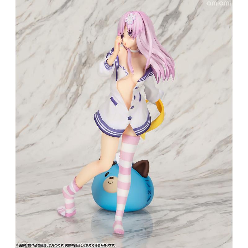 ポスター付き 超次元ゲイム ネプテューヌ ネプギア 寝起き 1/8 フィギュア Broccoli（ブロッコリー） 【あみあみ限定特典】超次元ゲイム