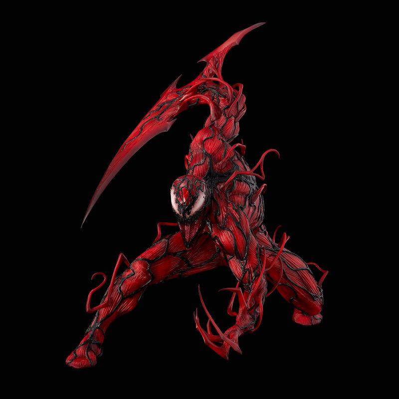 新品未開封品 ソフビナル カーネイジ MARVEL 千値練（センチネル） sofbinal Carnage ソフビナル カーネイジ 完成品