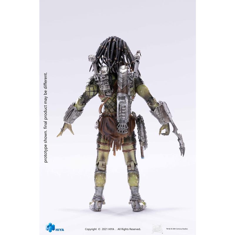 AVP2 1/18 アクションフィギュア バトルダメージ ウルフ プレデター