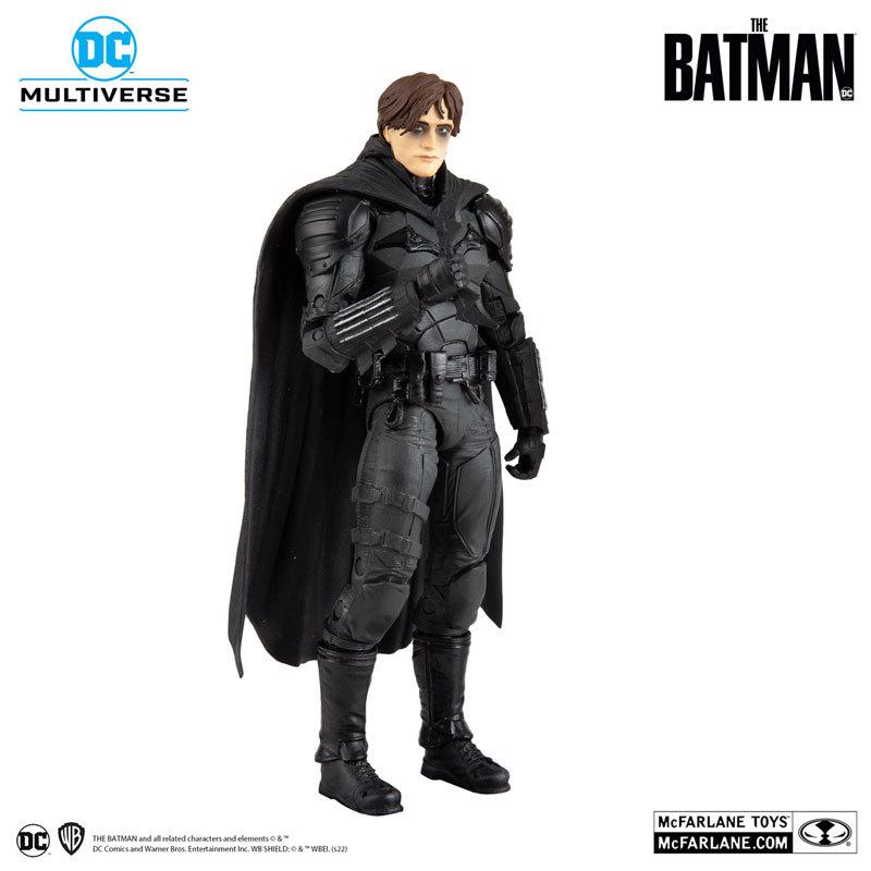 7インチ アクションフィギュア 142 バットマン マスクなし 映画 正規認証品 新規格 在庫品 発売済 The マクファーレントイズ Batmanーザ バットマンー