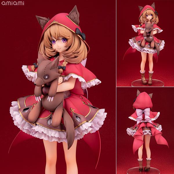 しゅがお氏イラスト おおかみずきんちゃん 1/7 完成品フィギュア ウイング Amazon | しゅがお氏イラスト おおかみずきんちゃん 1/7スケール