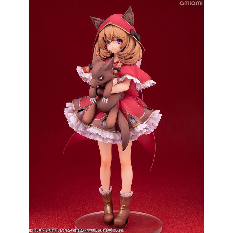 しゅがお氏イラスト おおかみずきんちゃん 1/7スケール ブランド: ウイング Wing 【限定販売】しゅがお氏イラスト おおかみずきんちゃん 1/7 完成