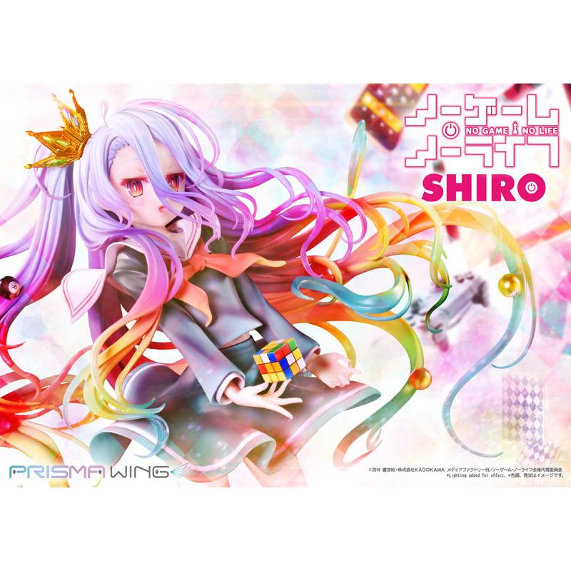 PRISMA WING ノーゲーム・ノーライフ 白 1/7 完成品フィギュア 