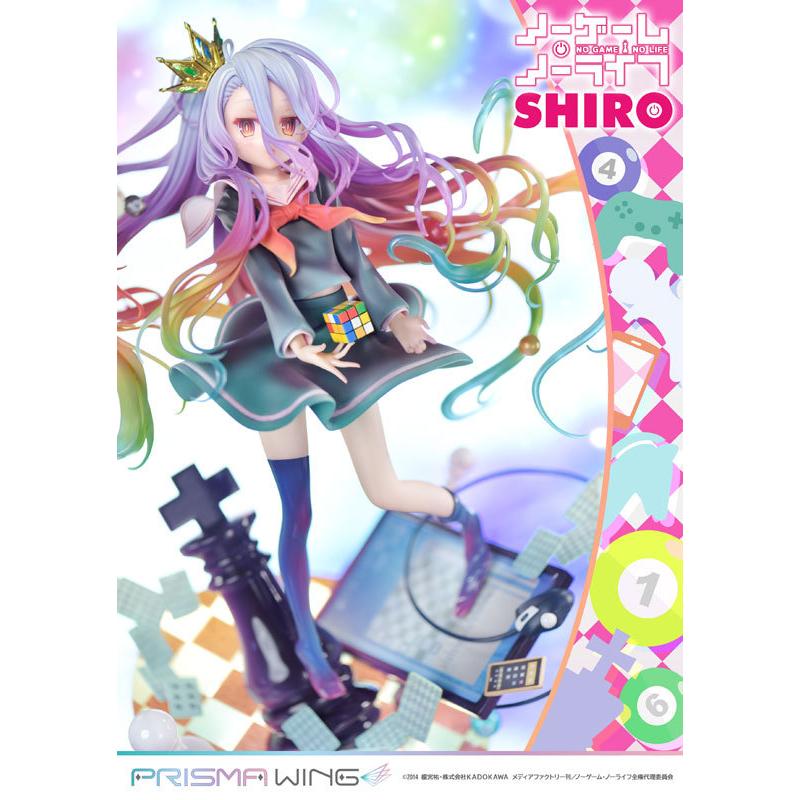 PRISMA WING ノーゲーム・ノーライフ 白 1/7 完成品フィギュア 