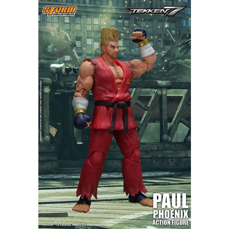 鉄拳7 アクションフィギュア ポール・フェニックス[ストーム