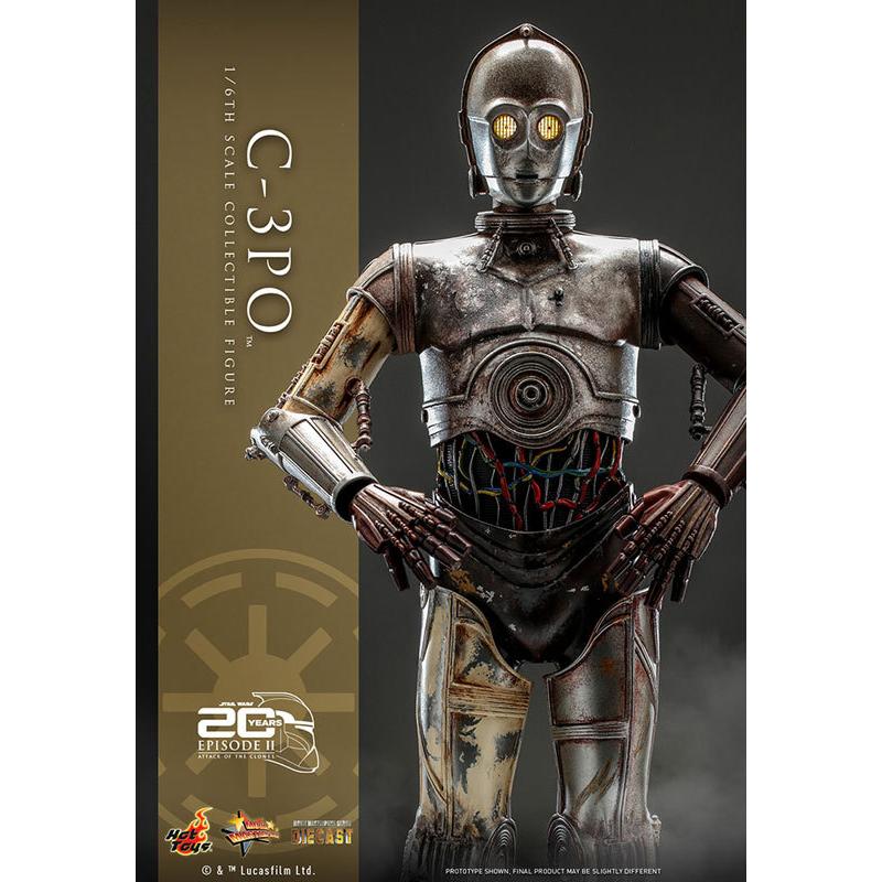 ホットトイズ 1/6 スター・ウォーズ エピソード2 C-3PO 公開20周年記念！『スター・ウォーズ エピソード2／クローンの