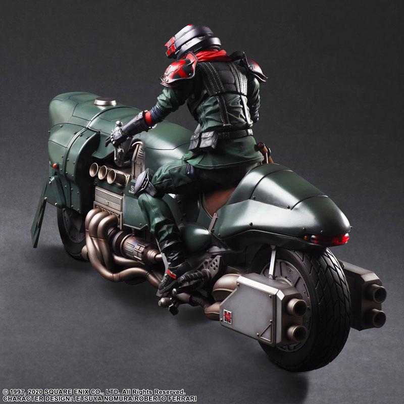 ファイナルファンタジー VII リメイク PLAY ARTS改 上級バイク警備兵＆バイクセット[スクウェア・エニックス]【同梱不可】【送料無料】《発売済・在庫品》の画像