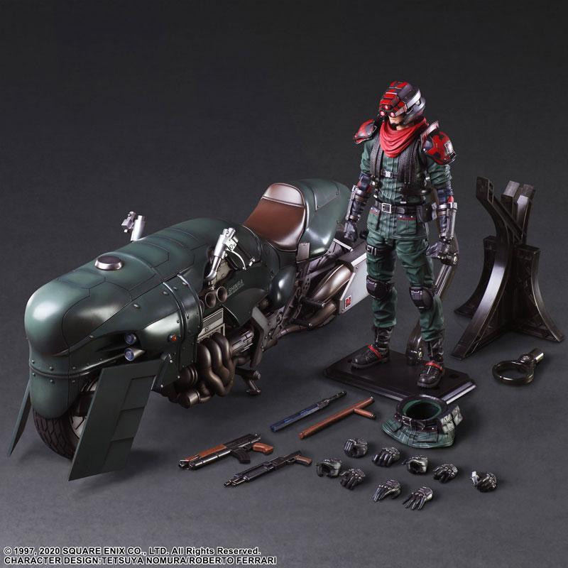 ファイナルファンタジー VII リメイク PLAY ARTS改 上級バイク警備兵＆バイクセット[スクウェア・エニックス]【同梱不可】【送料無料】《発売済・在庫品》の画像