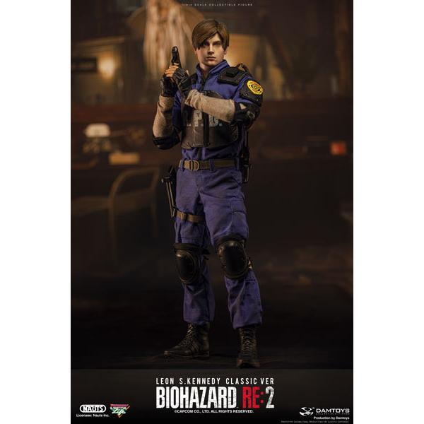 BIOHAZARD RE：2 1/6 コレクティブルアクションフィギュア レオン S.ケネディ CLASSIC VER. (DMS037) [DAMTOYS]