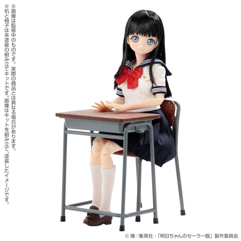 1/6 ピュアニーモキャラクターシリーズ No.146-DX 『明日ちゃんのセーラー服』 明日小路 DX版 完成品ドール[アゾン]《在庫切れ》 1/6 完成品ドール スケール