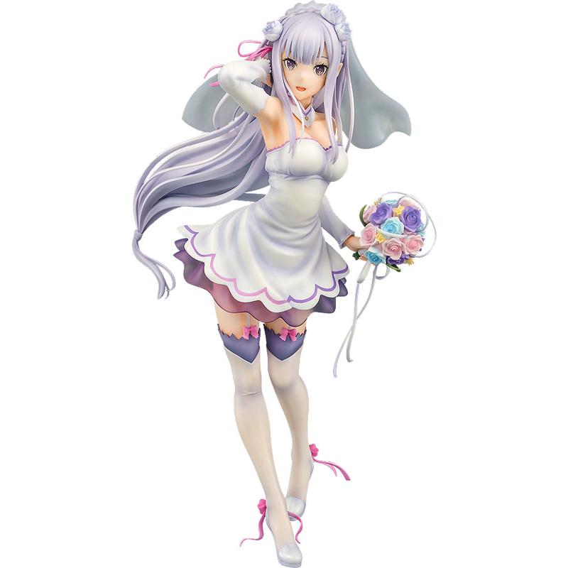 Re：ゼロから始める異世界生活 エミリア ウェディングVer. 1/7 完成品フィギュア（再販）[ファット・カンパニー]《０２月予約》  :FIGURE-144791:あみあみ Yahoo!店 - 通販 - Yahoo!ショッピング