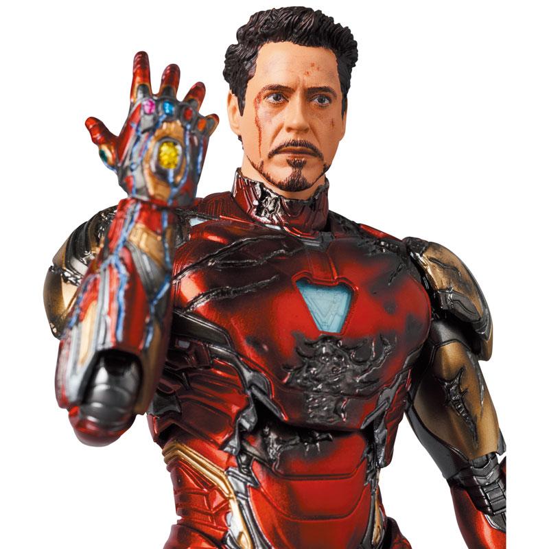 MAFEX No.195 アイアンマン Mark85 バトルダメージ版 MAFEX No. 195 IRON MAN MARK85 Iron Man Mark 85 (BATTLE DAMAGE Ver