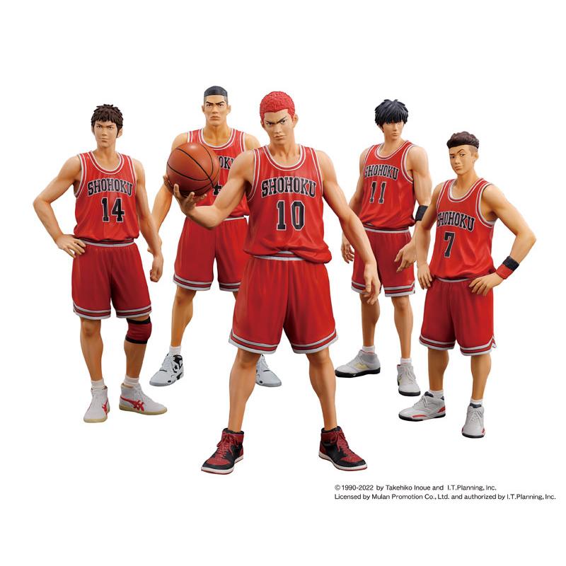 One and Only『SLAM DUNK』SHOHOKU STARTING MEMBER SET 完成品フィギュア（再販）[エムアイシー]【送料無料】《在庫切れ》｜amiami｜02