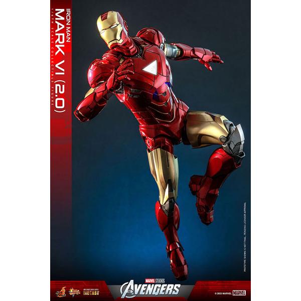 新品未開封 HOTTOYS ホットトイズ アイアンマン マーク6 (2.0) Monkey Depot - Hot Toys Iron Man Mark VI (2.0) (MMS687-D52)