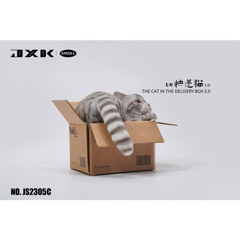 スモール 猫 イン・ザ・ダンボール 3.0 C[JXKスタジオ]《発売済・在庫品》｜amiami｜03
