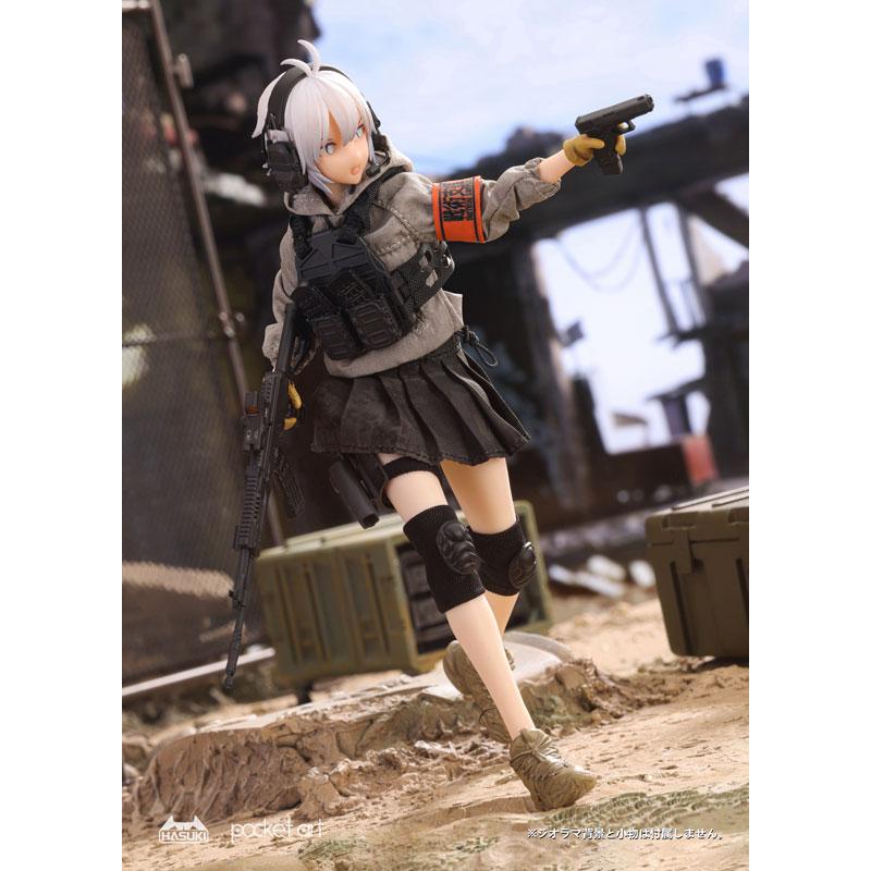 pocket artシリーズ PA003 ライフルマン 波部サーシャ 1/12 完成品