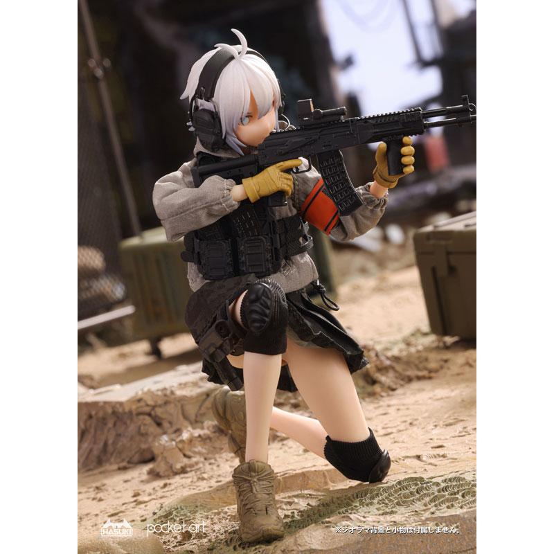 pocket artシリーズ PA003 ライフルマン 波部サーシャ 1/12 完成品