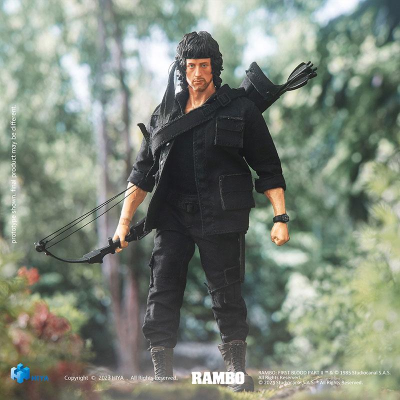 ランボー/怒りの脱出 1/12 アクションフィギュア ランボー