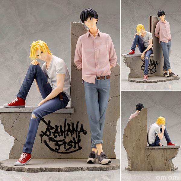【特典付・未開封】ARTFX J アッシュ&英二 コトブキヤ 1/8 フィギュア ARTFX J BANANA FISH アッシュ ＆ 英二 1/8 完成品フィギュア