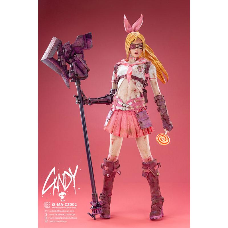 【新品】CRAZY X NOISY キャンディー ダメージバージョン ドール Crazy x Noisy Candy: Standard Ver. 1/6 Scale Action Figure: i8Toys