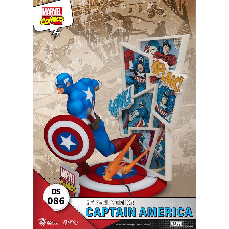 Dステージ #086『マーベル・コミック』キャプテン・アメリカ[ビーストキングダム]《発売済・在庫品》｜amiami｜05