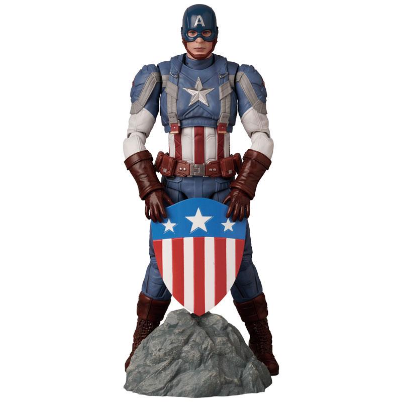 MAFEX CAPTAIN AMERICA(COMIC Ver.) フィギュア Mafex Marvel Captain America (Comic Version)