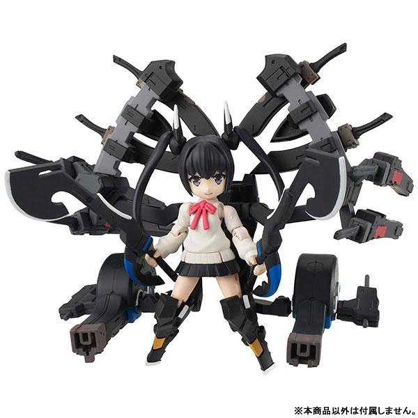 デスクトップアーミー 重兵装型女子高生 第二分隊 伍 可動フィギュア 