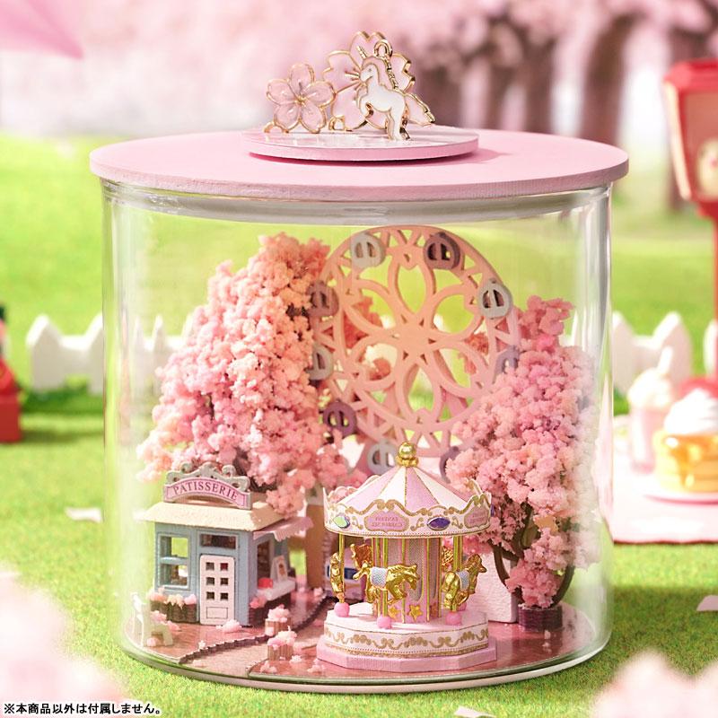 ミニチュアドールハウス 桜の風景 手作りキット[CUTE ROOM]《発売済・在庫品》｜amiami｜03