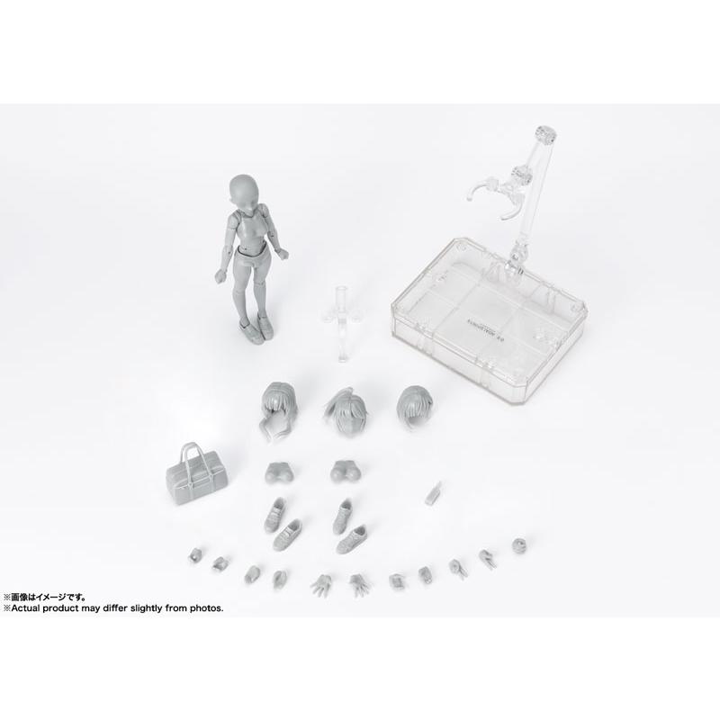 S.H.Figuarts ボディちゃん -スクールライフ- Edition DX SET (Gray Color Ver.)[BANDAI SPIRITS]《発売済・在庫品》｜amiami｜04