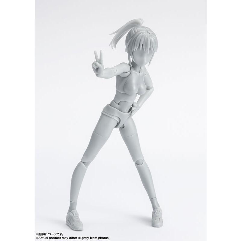 S.H.Figuarts ボディちゃん -スクールライフ- Edition DX SET (Gray Color Ver.)[BANDAI SPIRITS]《発売済・在庫品》｜amiami｜07