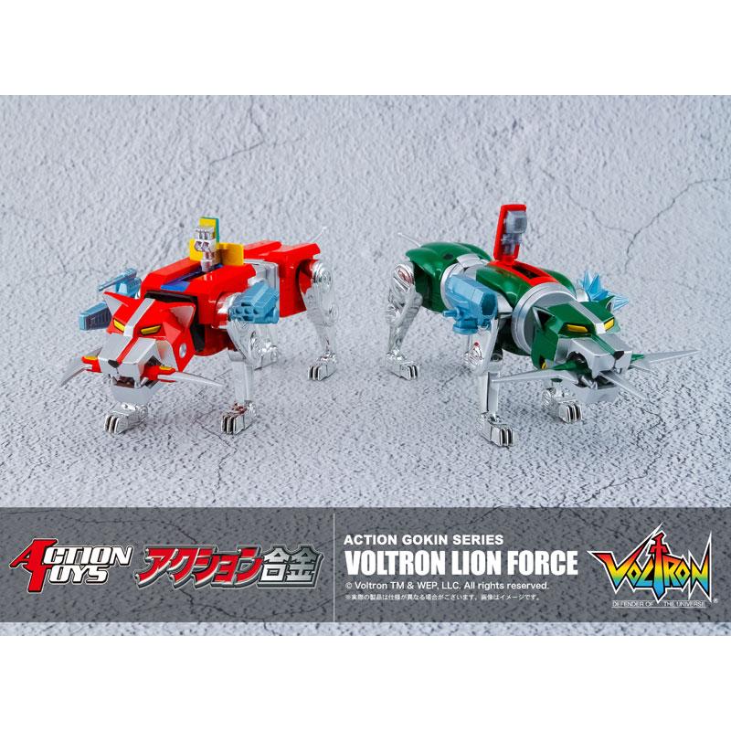 新品未開封　アクション合金　ボルトロン　ライオンフォース アクション合金 ボルトロン ライオンフォース[ACTION TOYS]【送料無料