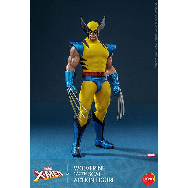 ホットトイズ　炎スタジオ　ウルヴァリン (ブラウンスーツ) 炎スタジオ】『マーベル・コミック』1/6スケールフィギュア