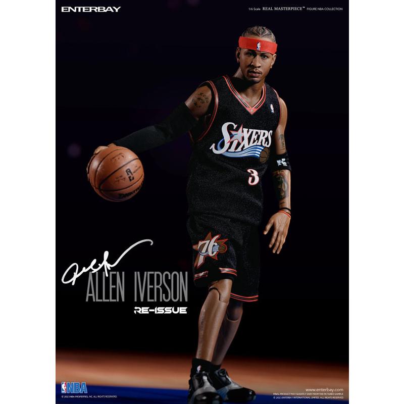 鯨*様 NBA エンターベイ　enter bay アレン　アイバーソン　ボディ付 リアルマスターピース NBAコレクション/ アレン・アイバーソン 1/6