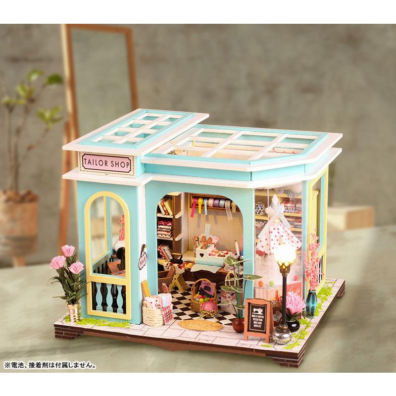 ミニチュアドールハウス マリの仕立て屋 手作りキット[CUTE ROOM 