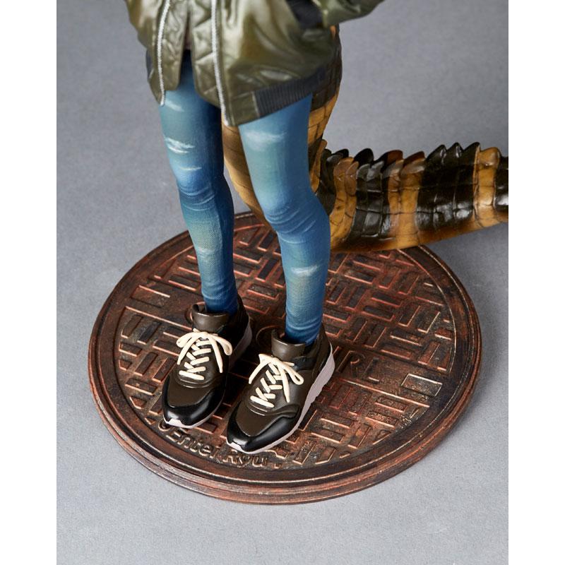 海洋堂 CROCOGIRL 1/7 完成品フィギュア[海洋堂]【送料無料】《発売済