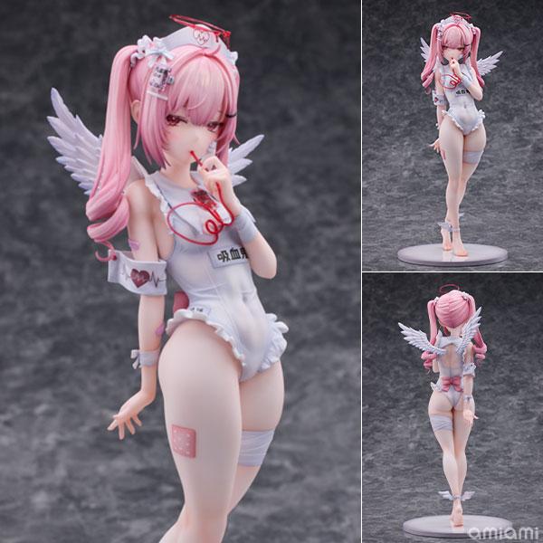 見習ナース 月夜見あい 1/6 完成品フィギュア[Bibi Buttons] 特典】見習ナース 月夜見あい 1/6 完成品フィギュア[Bibi Buttons