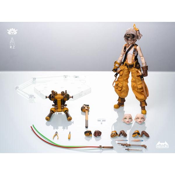 [新品未開封] HASUKI 1/12 P.A007メカニック フィオナ pocket artシリーズ PA007 メカニック フィオナ 1/12 完成品アクション