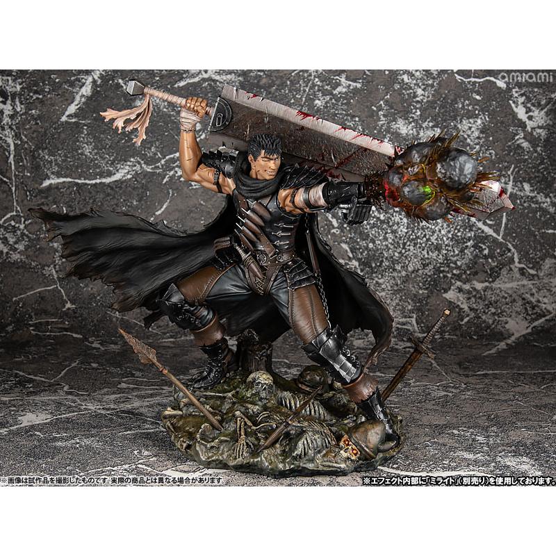 ベルセルク　ガッツ　黒い剣士ver. 1/7完成品フィギュア　あみあみ特典付き メディコス 【あみあみ限定特典】TVアニメ「ベルセルク」ガッツ