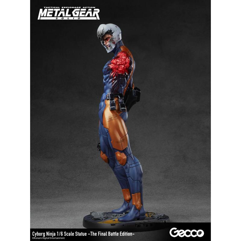 METAL GEAR SOLIDサイボーグ忍者 -The Final Battle Edition- 1/6スケールスタチュー[Gecco]【送料無料】《０８月予約》｜amiami｜04