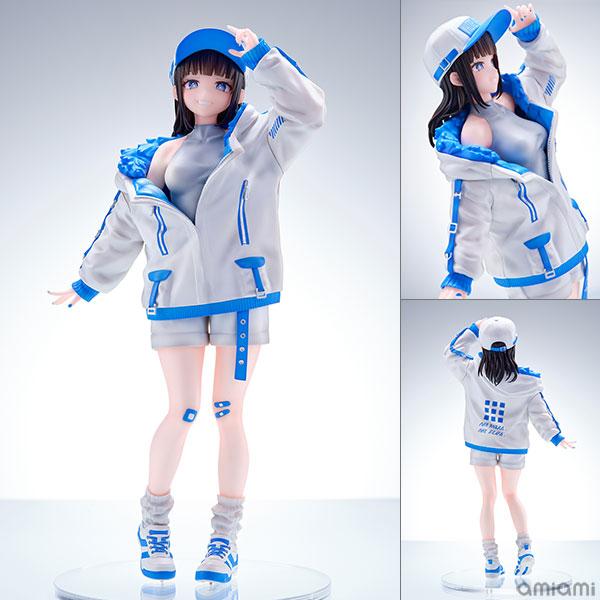 壱色青藍 illustration by 真白K大 1/7 完成品フィギュア[OMAHA 壱色青藍 illustration by 真白K大 1/7 完成品フィギュア[OMAHA