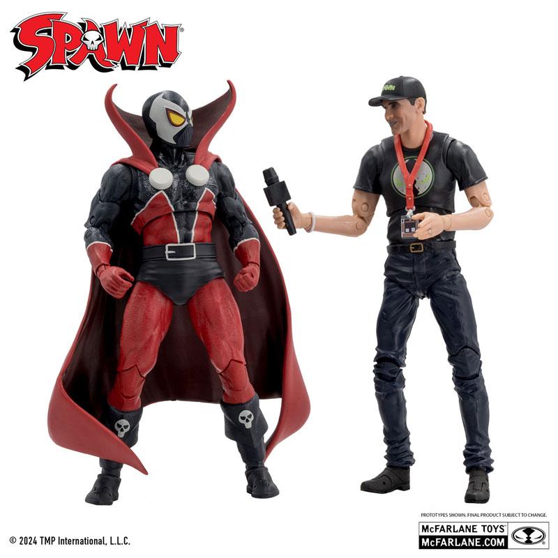 おじこんトニーグゥイン&プホルスマクファーレンフィギュア スポーン』アクションフィギュア 7インチ スポーン＆トッド