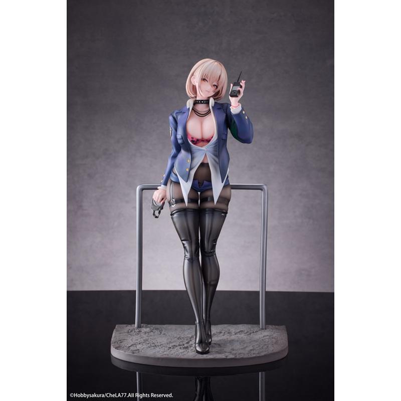 不良警察　1/6 フィギュア　ホビーサクラ 不良警察 illustration by CheLA77 1/6 完成品フィギュア[Hobby sakura