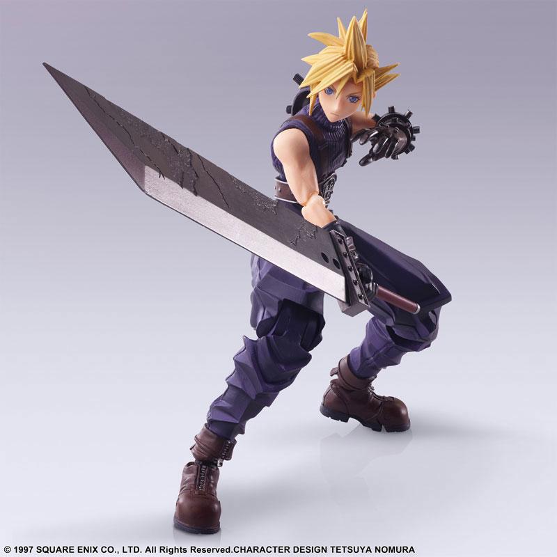 ファイナルファンタジー VII ブリングアーツ クラウド・ストライフ（再販）[スクウェア・エニックス]【送料無料】《発売済・在庫品》の画像
