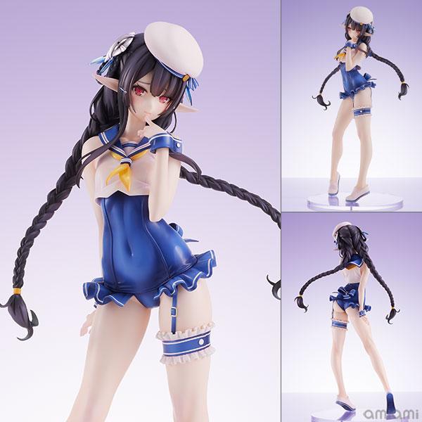 【限定販売】PHANTASY STAR ONLINE 2 es 蒼海のアネット[サマーバケーション] 1/7 完成品フィギュア[あみあみ×AMAKUNI]《０１月予約》｜amiami｜02