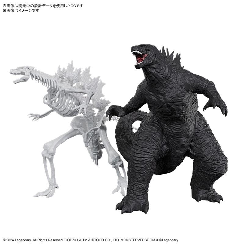 ゴジラ(2024) from ゴジラxコング 新たなる帝国 プラモデル[BANDAI 